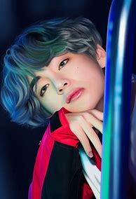 Image result for V BTS Fan Art