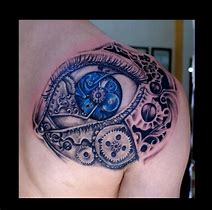 Image result for Mechanical Eye Tattoo