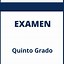 Image result for Examen De 5