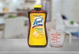 Image result for Lysol Disinfectant Spray Back of Bottle