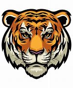 Image result for Tiger Head Shape Side