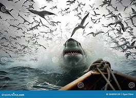 Image result for Shark Eating Small Fish