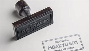 Image result for Ukuran Stempel