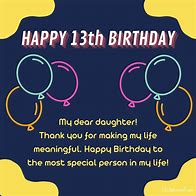 Image result for Happy Birthday 13 Year Old