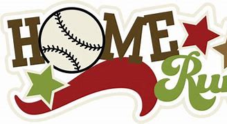 Image result for Cartoon Baseball Home Run Clip Art