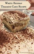 Image result for Tiramisu White Russian