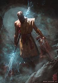 Image result for Male Wood Elf Monk