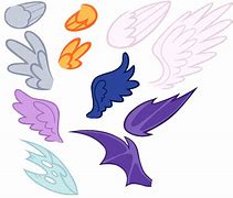 Image result for mlp base with hair and wings