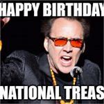 Image result for Nicholas Cage Happy Birthday Meme