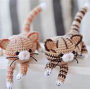 Image result for Crocheted Cats