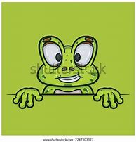 Image result for Happy Frog Cartoon Face