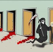 Image result for Grim Reaper Knocking Door Meme