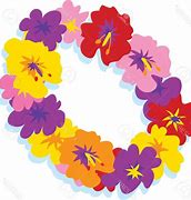 Image result for Clip Art Floral Lei