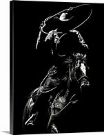 Image result for Rodeo Scratchboard Art