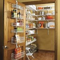 Image result for Wall Mounted Pantry Shelves