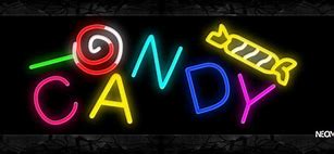 Image result for Candy Neon Sign