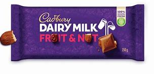 Image result for Cadbury Fruit and Nut Egypt