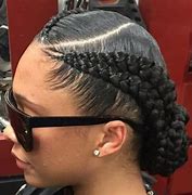 Image result for Feed in Braids Updo