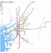 Image result for Osaka Metro Map