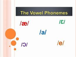 Image result for English Vowel Phonemes