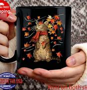 Image result for Cute Fall Cat Mug