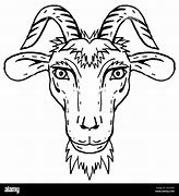 Image result for Cartoon Goat Head Drawing