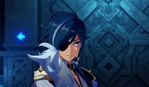 Image result for Genshin Impact Kaeya Under His Eye Patch