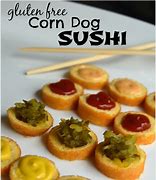 Image result for Corn Dog Sushi