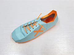 Image result for Soccer Shoe Papercraft