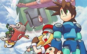 Image result for Mega Man Legends Painting