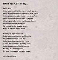 Image result for I Miss You Poem Funeral