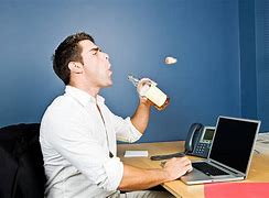 Image result for Man Spitting Drink