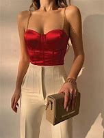 Image result for Red Camisole Top