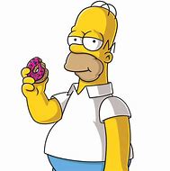 Image result for Homer Simpson Donut Clip Art