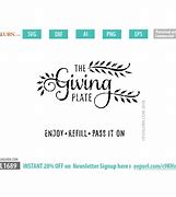 Image result for Giving Plate SVG