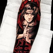 Image result for Uchiha Tattoo Leg Piece