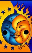 Image result for sun and moon art