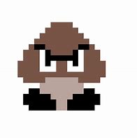 Image result for Mario 8-Bit Goomba