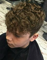 Image result for Teenage Boy Short Curly Haircuts