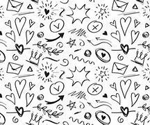 Image result for Seamless Doodle Pattern