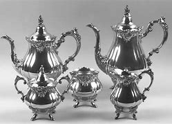 Image result for Silver Tea Set Baroque