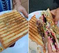 Image result for Image of Three Separate Layer Sandwich