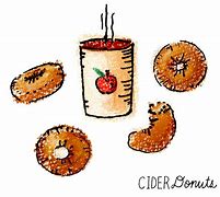 Image result for Cider and Donuts Clip Art