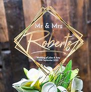 Image result for Gold Cake Topper Decoration