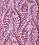 Image result for Knit Leaf Lace Pattern