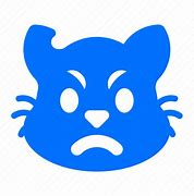 Image result for Angry Black Cat Emoji