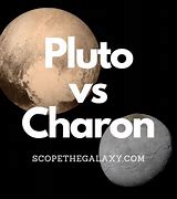 Image result for Charon vs Pluto