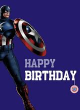 Image result for Happy Birthday Captain America