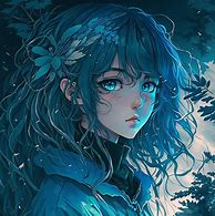 Image result for Blue PFP for Girls