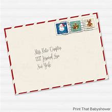 Image result for Letter to Santa Envelope